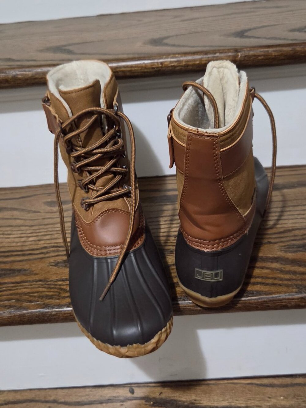 JBU Waterproof Women’s Winter Rain Snow Duck Boots Sz 7.5